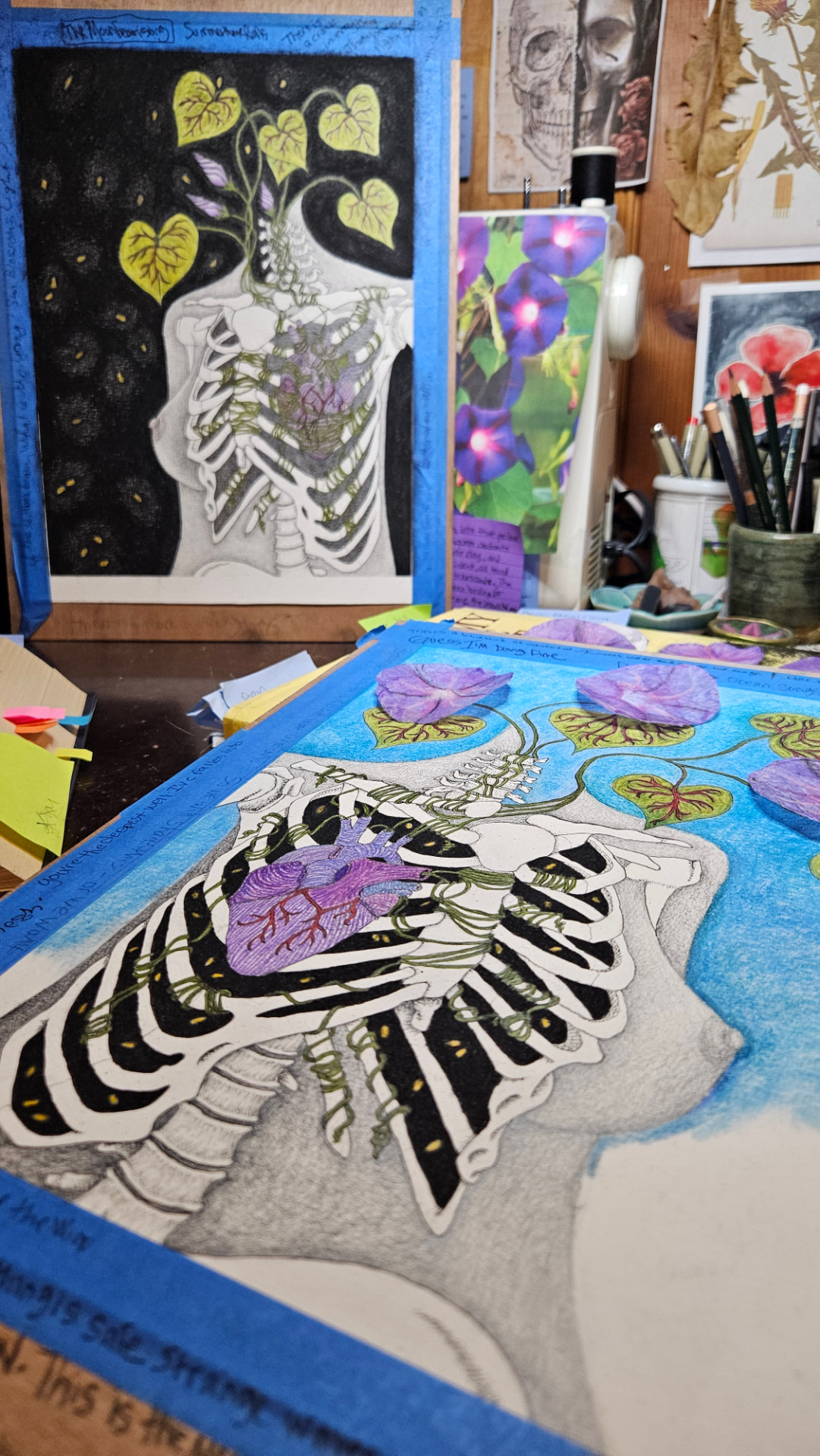 Upcoming — artwork by Kim Suter, Baltimore-based artist