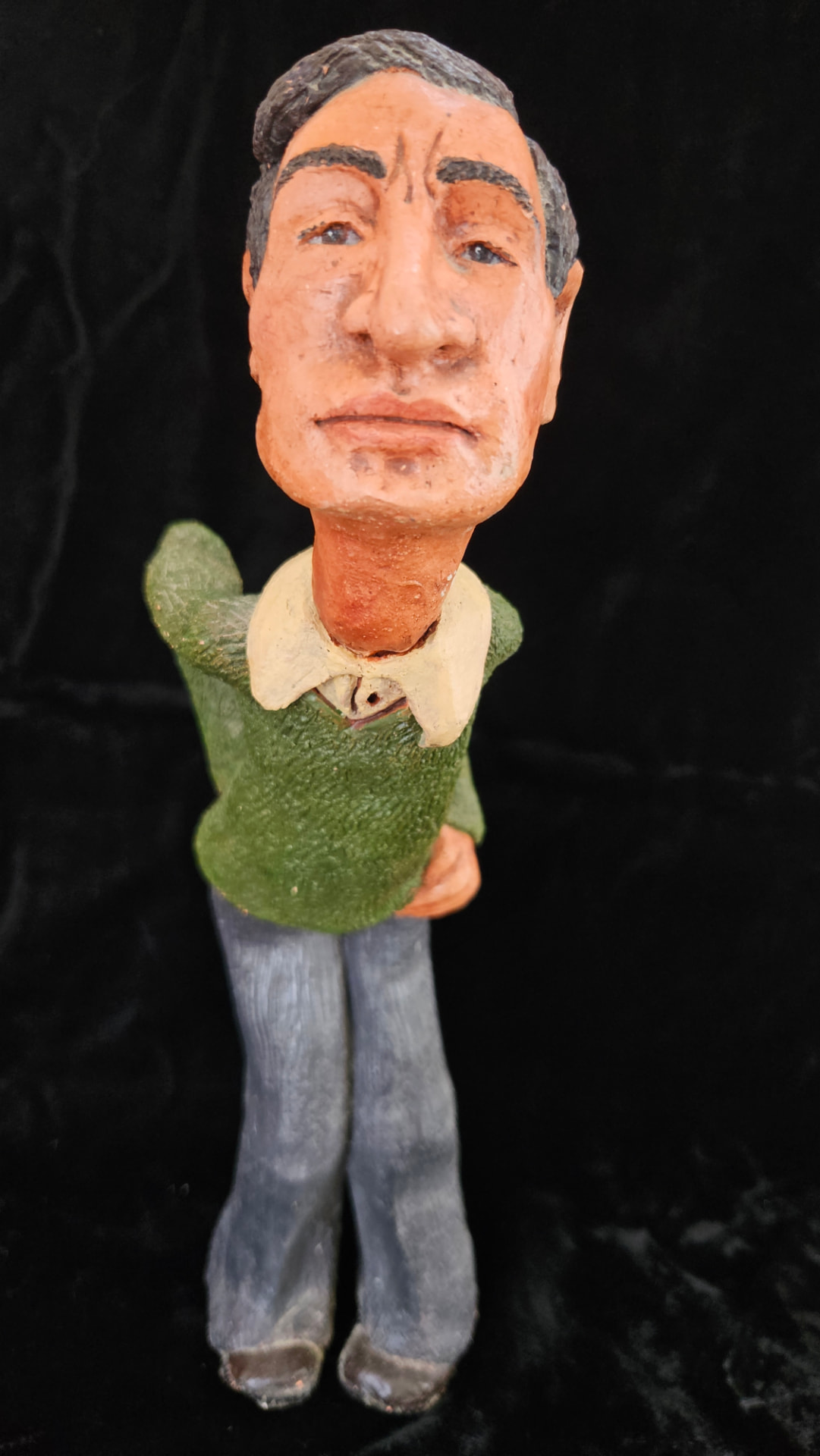 Modigliani 1, Sculpture, 2002 — artwork by Kim Suter, Baltimore-based artist